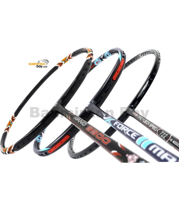 Staff Picks 2 : 3 Rackets - Apacs Force II Max, Apacs Nano Fusion 722 Speed Black & Apacs Nano 9900